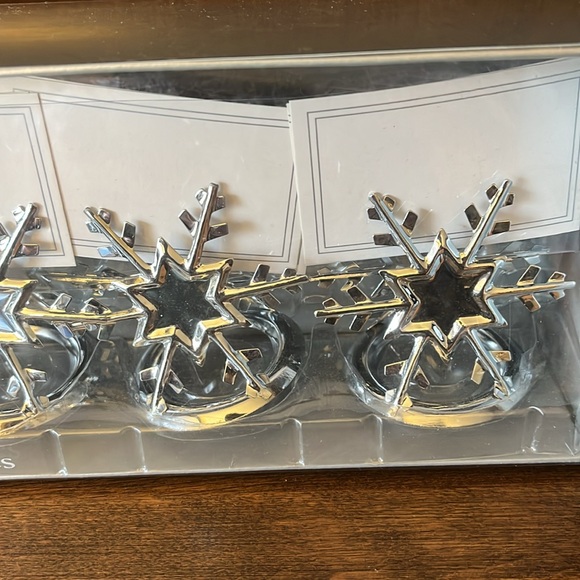 Pier 1 Place Card Holders set of 6 in box - Picture 3 of 4
